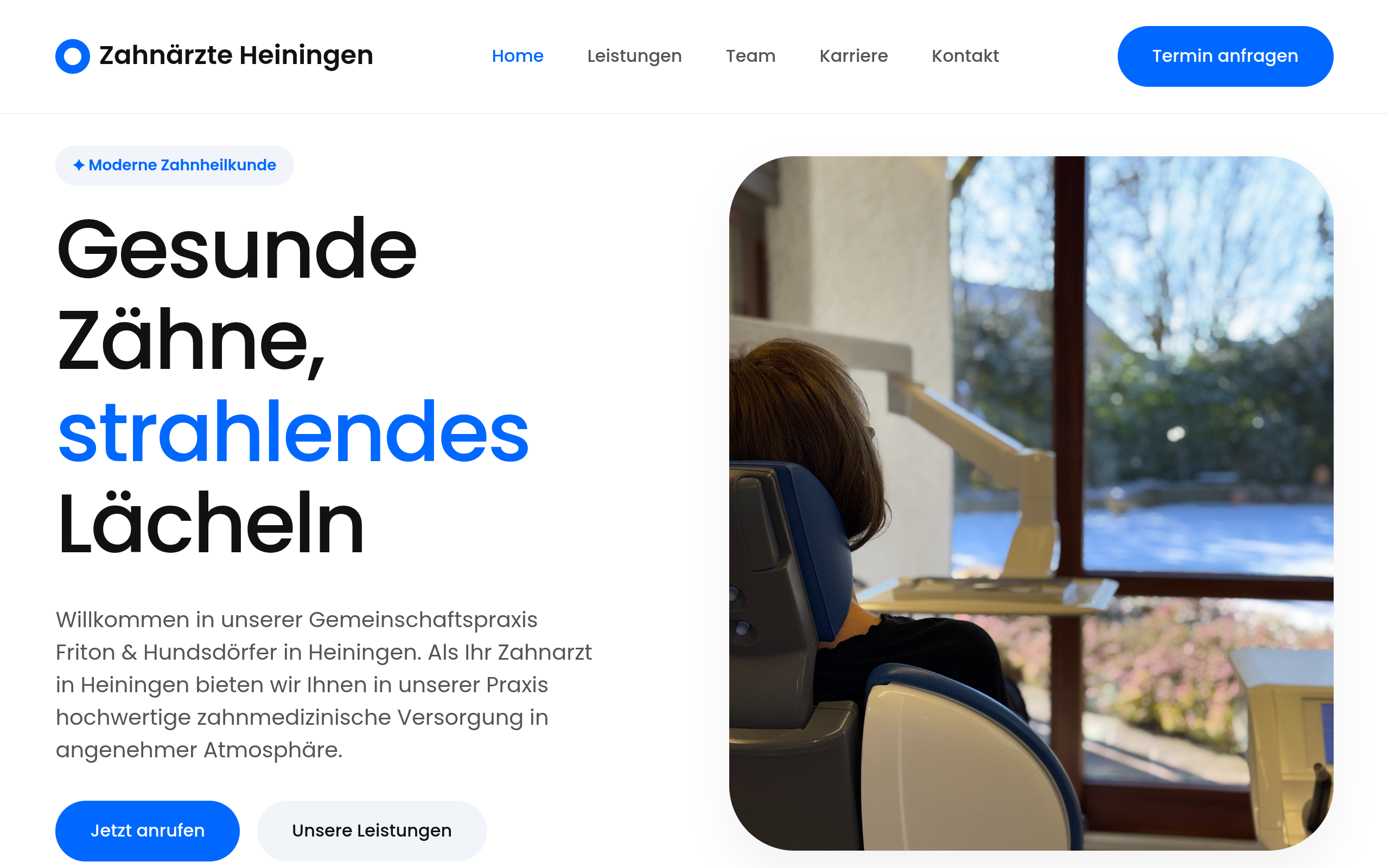 Zahnärzte Heiningen Desktop Preview
